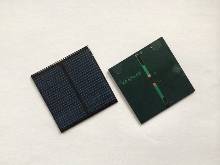 1,5v 250mA 52x52mm Güneş Paneli