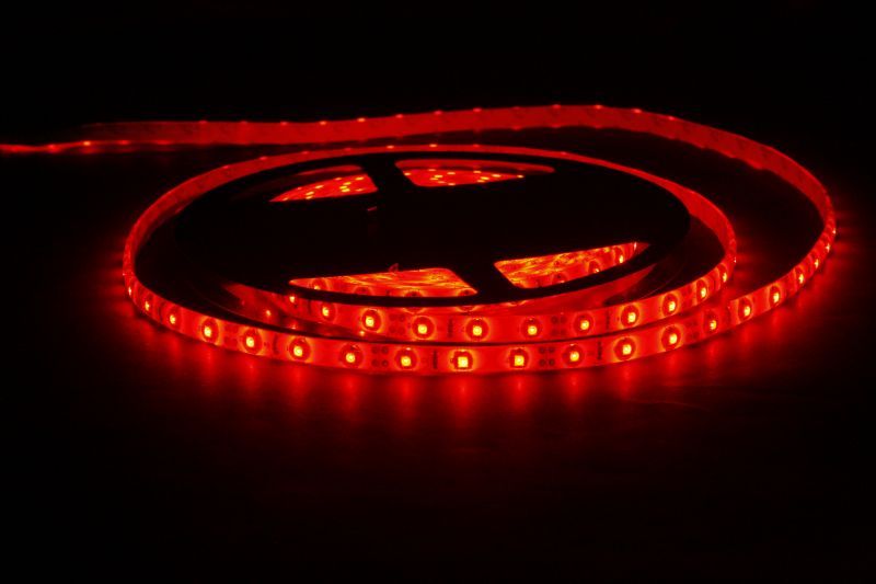 Şerit Led Kırmızı Silikonlu (5Mt.)