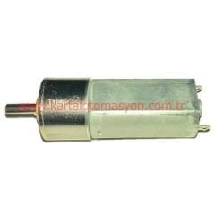 12V 1.500RPM Çap 16mm Redüktörlü Motor