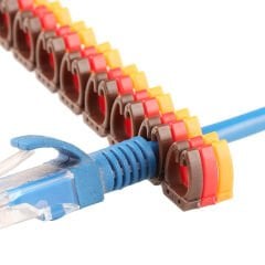 SUNUP 0-9 DİJİTAL KODLU RENKLİ KABLO İŞARETLEYİCİ ( NUMARATÖR ) 2,5MM