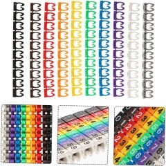 SUNUP 0-9 DİJİTAL KODLU RENKLİ KABLO İŞARETLEYİCİ ( NUMARATÖR ) 2,5MM