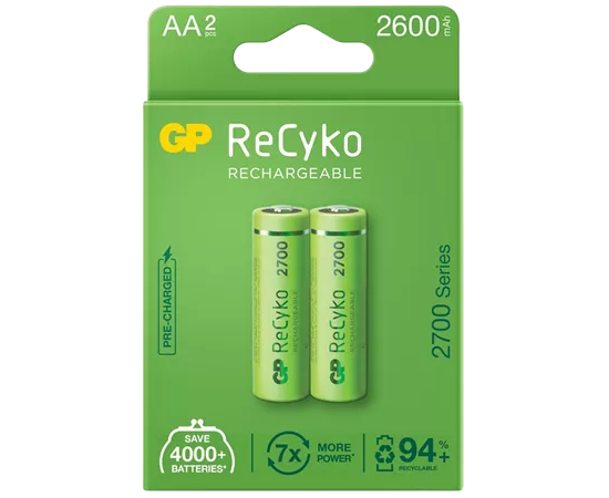 GP ReCyko  AA 2600 mAh Sarjlı Pil