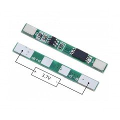 1S 3.7V 3A BMS Koruma Kartı