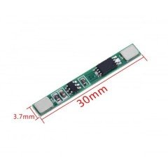 1S 3.7V 3A BMS Koruma Kartı