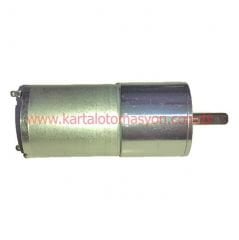 12V 500RPM Çap 25mm Redüktörlü Motor