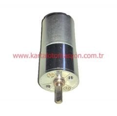 12V 500RPM Çap 25mm Redüktörlü Motor