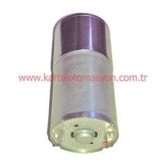 12V 500RPM Çap 25mm Redüktörlü Motor