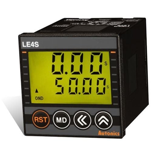LE4S 48X48mm 24-240VAC LCD Ekran Dijital Zamanlayıcı