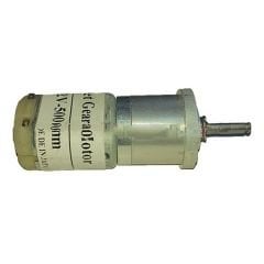12V 500RPM Çap 25mm Planet Redüktörlü Motor