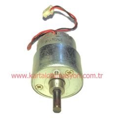 6V 65RPM Çap 27mm Redüktörlü Motor