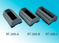 157,4 x 91 x 58,4 Ray Tipi 9 Modül Kutu RT-209.C - Siyah - Füme  - Raya Montaj Alt Kapak