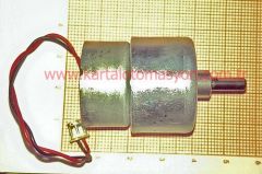 6V 65RPM Çap 27mm Redüktörlü Motor