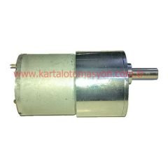 24V 50RPM Çap 37mm Redüktörlü Motor