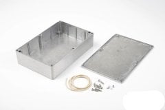 222 x 146 x 55 Contalı Alüminyum Kutu (IP-65)
