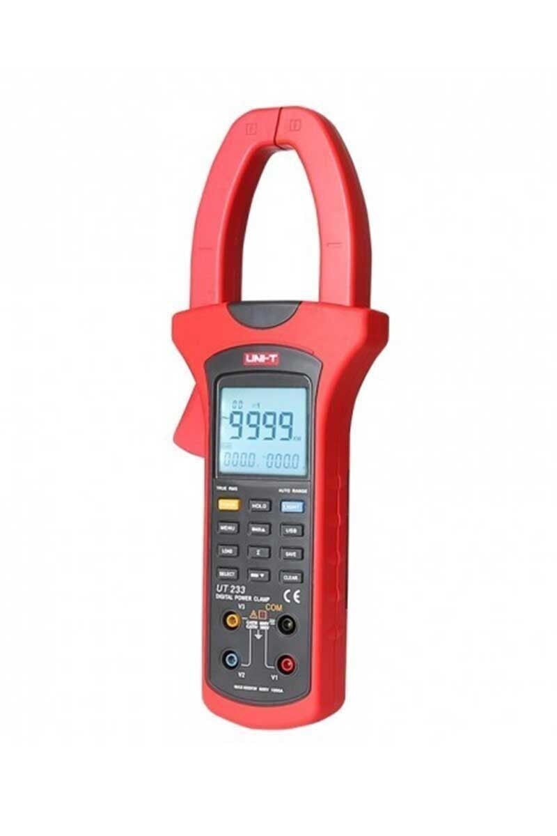 UNI-T UT233 True RMS Dijital Pensampermetre | 1000A, 3 Faz Güç Analizi, Veri Kayıt