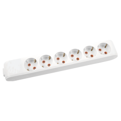 Multi-let Altılı Priz Topraklı Klemensli Çocuk Korumalı