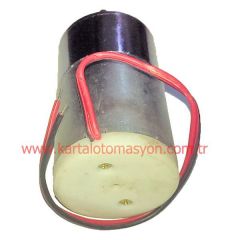 12V 300RPM Çap 37mm Delikli Mil Redüktörlü Motor