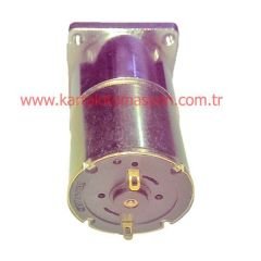 24V 7RPM Çap 37mm Redüktörlü Motor