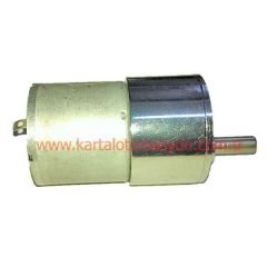 12V 700RPM Çap 37mm Redüktörlü Motor