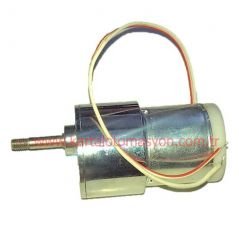 9V 200RPM Çap 37mm Redüktörlü Motor