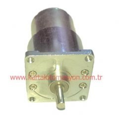 12V 120RPM Çap 42mm Redüktörlü Motor (520)