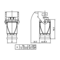 403015S 5x10A Çok Kontaklı Uzatma Prizi