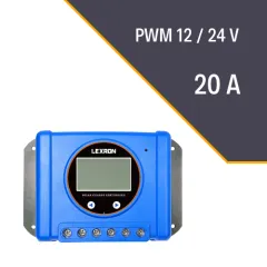 Lexron 20A 12-24v Pwm Solar Şarj Kontrol Cihazı