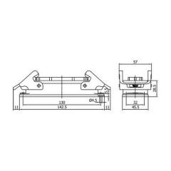 403040S 24x16A Çok Kontaklı Makine Prizi