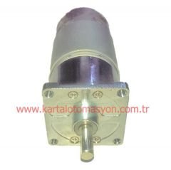 12V 10RPM Çap 42mm Redüktörlü Motor (775)