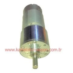 12V 30RPM Çap 42mm Redüktörlü Motor (555)