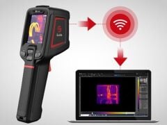 GUIDE E1+ Termal Kamera | 120x90 IR, Wi-Fi, 2MP Kamera, -20°C~550°C