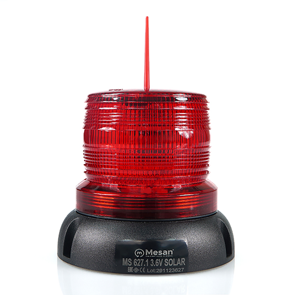 Ø110 SOLAR LED MULTİFONKSİYON İKAZ LAMBA KUŞ SAVARLI MS 627.1 3.6V SOLAR