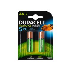 Duracell 1.2V 2500 mAh AA Şarjlı Kalem Pil 2li
