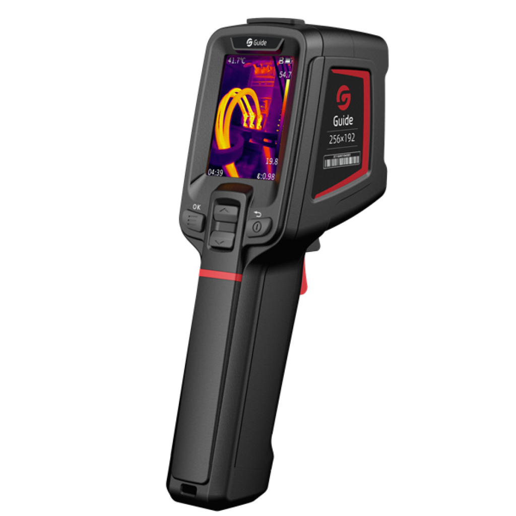 GUIDE E2+ Termal Kamera | 256x192 IR, Wi-Fi, 45mK NETD, -20°C~550°C