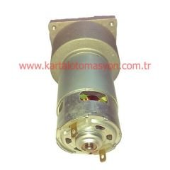 24V 30RPM Çap 60mm Redüktörlü Motor