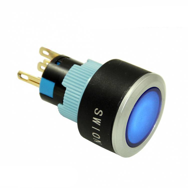 16-22mm Ledli Yaylı Butonlar Swy-11 24v
