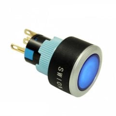 16-22mm Ledli Yaylı Butonlar Swy-11 24v