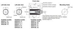 Omron E3FA-DP13-2M 100cm Cisimden Yansımalı PNP 2mt Kablolu Fotosel