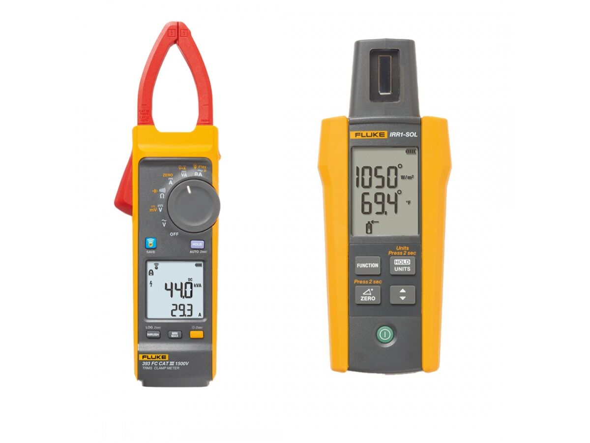 Fluke 393 FC Solar Pens Ampermetre - IRR1-SOL