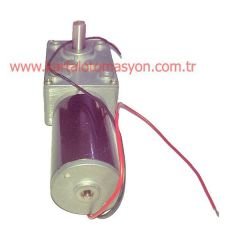24V 67RPM 90 Derece Motor