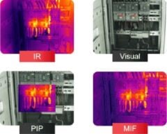 GUIDE PS400 Yüksek Performanslı Termal Kamera | 384×288 IR, 45mK NETD, Lazer Telemetre