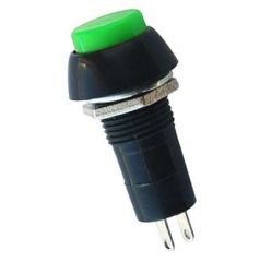 IC-186 Yeşil Plastik Yaylı Buton (PBS11B)