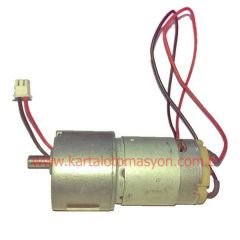 12V 40RPM Çap 33mm Redüktörlü Motor
