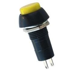 IC-186 Sarı Plastik Yaylı Buton (PBS11B)