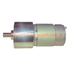 6V 160RPM Çap 33mm Redüktörlü Motor