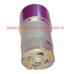 6V 160RPM Çap 33mm Redüktörlü Motor