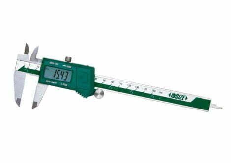 INSIZE 1102-200 Dijital Kumpas (Kesirli Model / IP54 Korumalı) - 0-200mm/0-8