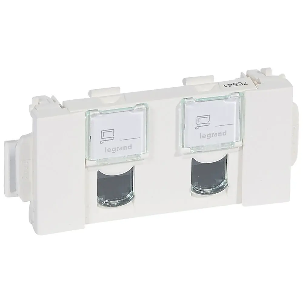 Legrand LCS² Sistem Armada RJ45 Cat5e Priz – UTP 2xRJ45 Soluclip Aksesuar | 76541