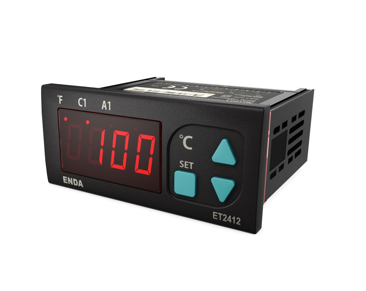 ET2412-NTC 12VAC/DC Termostat 77x35