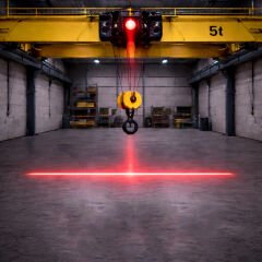 Vinç Çizgi Kırmızı Işık 72W MS 491.12-80VDC